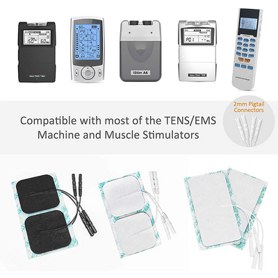 iStim Super Soft 2"x2" TENS Unit Electrodes for TENS Massage EMS - 100% Japanese Gel (2"x2" -200 Pieces) - iStim