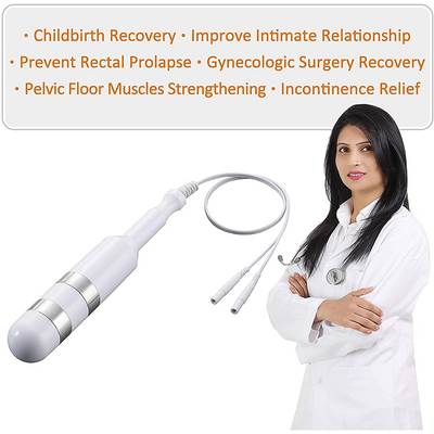 iStim Probe for Kegel Exercise, Pelvic Floor Electrical Muscle Stimulation, Incontinence - Compatible with TENS/EMS Approved (Vaginal - Large) - iStim